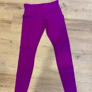 Lululemon leggings purple size 8
